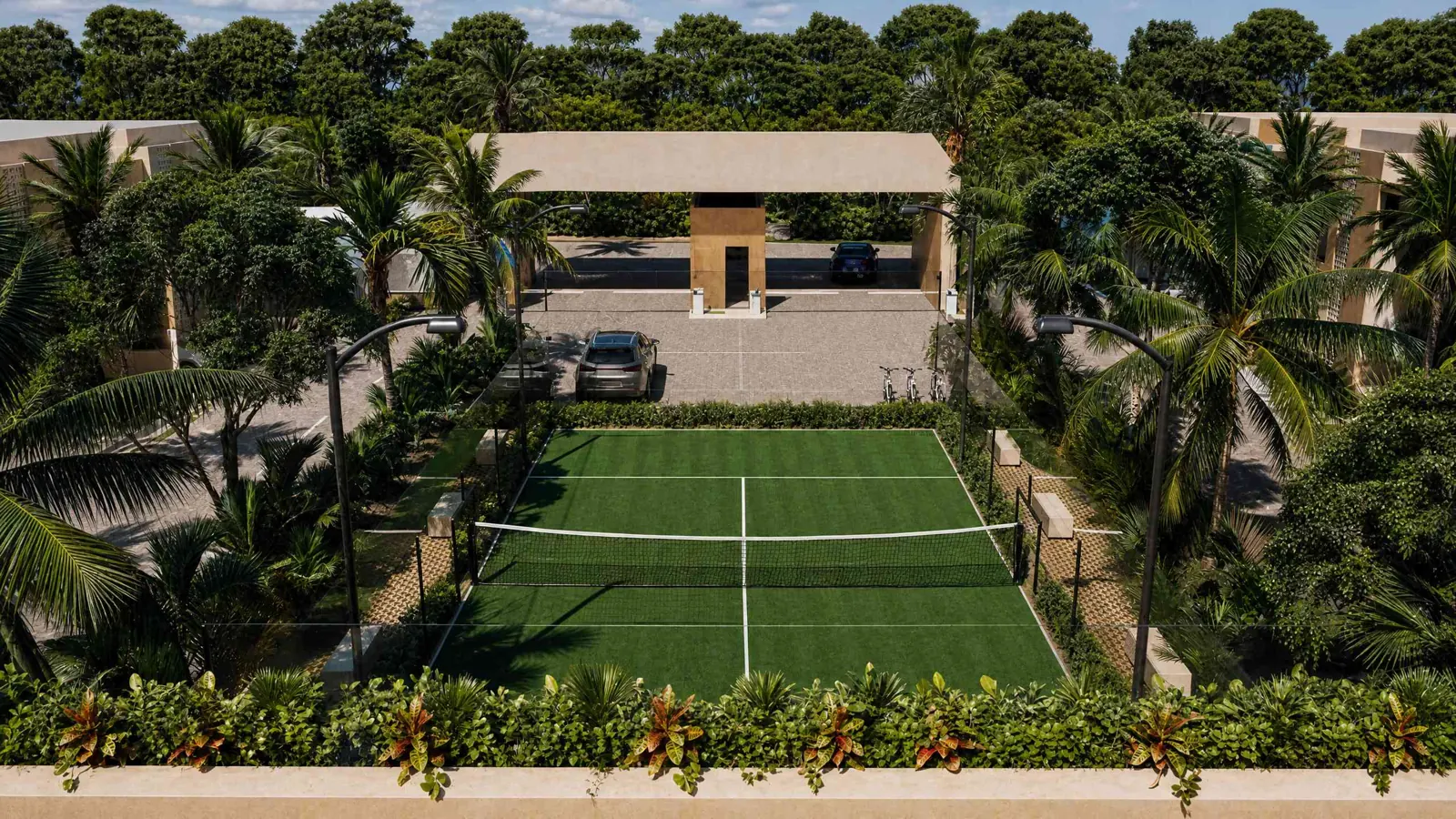 Cancha de pádel